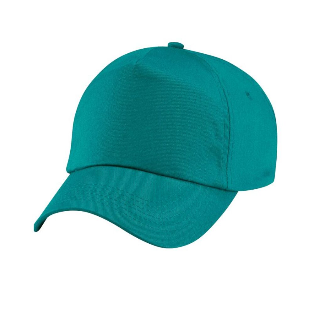 Beechfield Childrens/Kids Original 5 Panel Cap / Emerald
